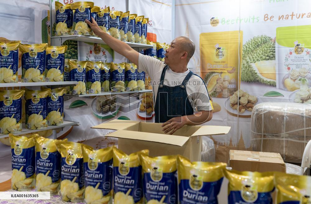 CHINA-YUNNAN-KUNMING-SOUTH ASIA-EXPO-THAI DURIAN (CN)