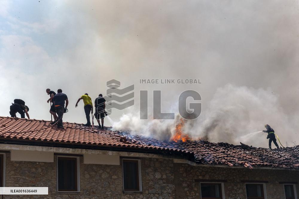 GREECE-ATHENS-WILDFIRES