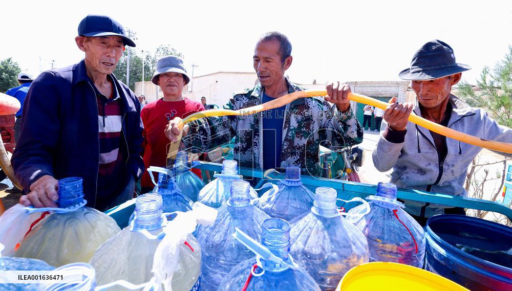 Drought in Zhangye