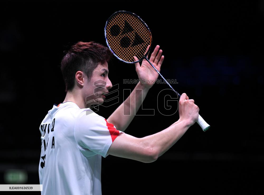 (SP)DENMARK-COPENHAGEN-BADMINTON-WORLD CHAMPIONSHIPS-MEN'S SINGLES