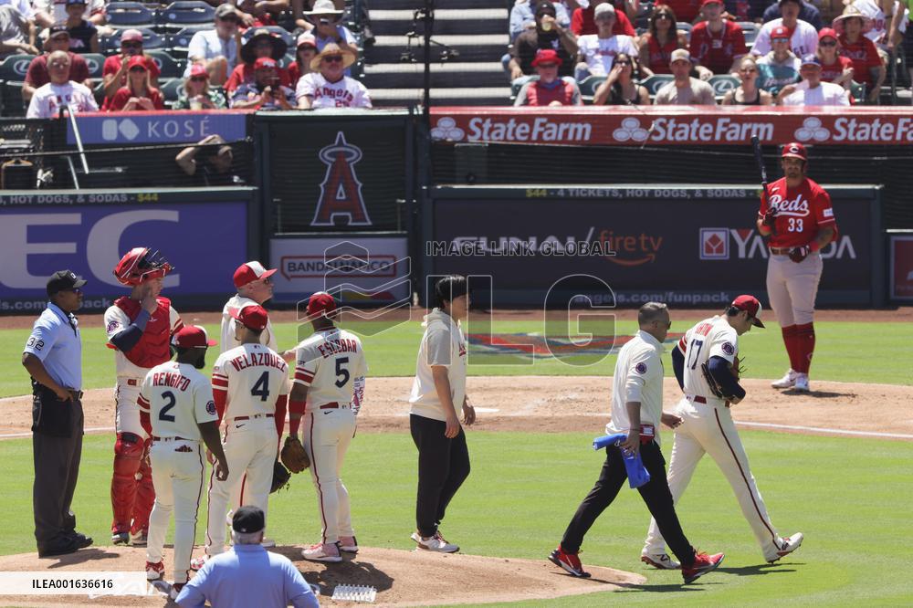 Baseball: Reds vs. Angels