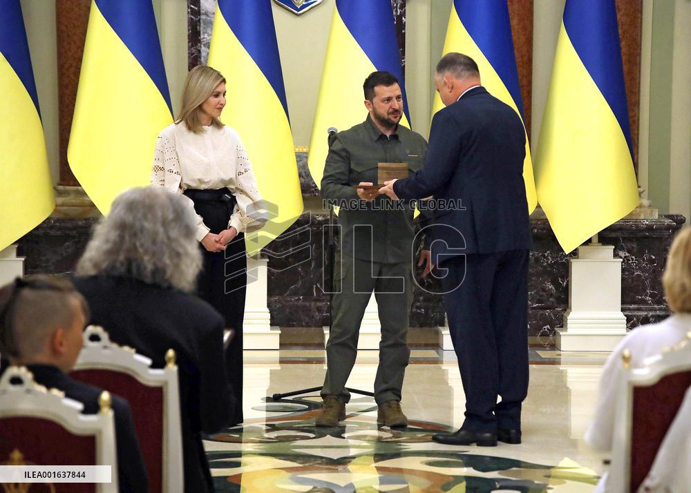 National Legend of Ukraine Presidential Awards bestowed in Kyiv