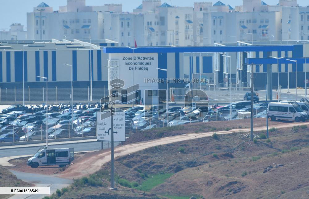 Queues Of Vehicles To Enter Cross The Strait - Ceuta