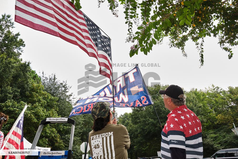 Trump Surrenders At Georgia Jail - Atlanta