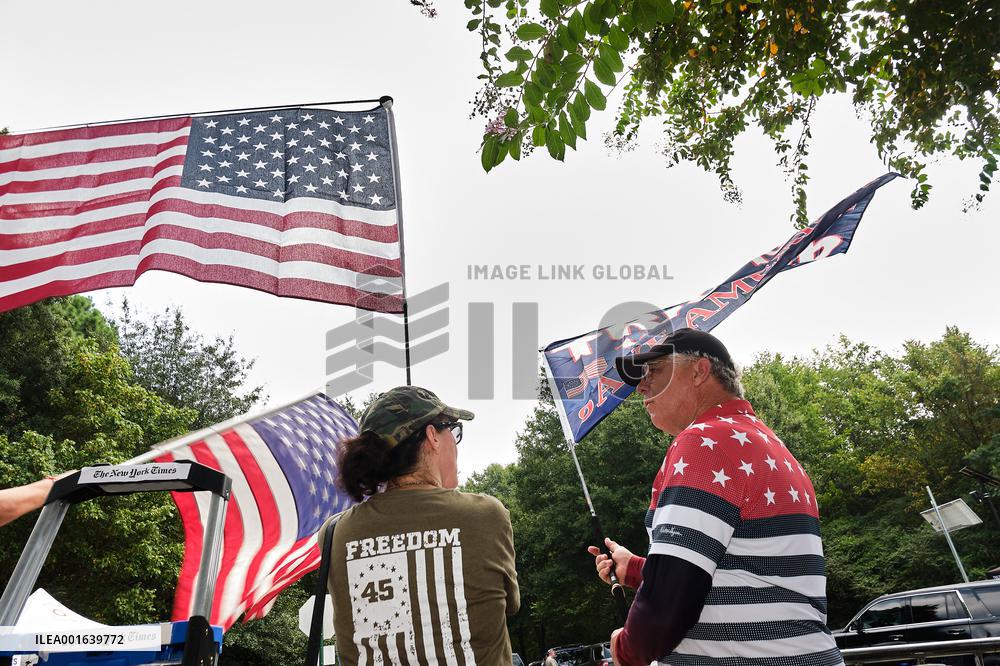 Trump Surrenders At Georgia Jail - Atlanta