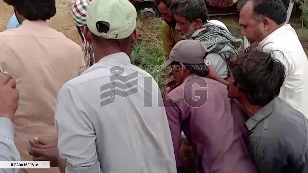 7 killed, 8 injured in van-truck collision in southern Pakistan