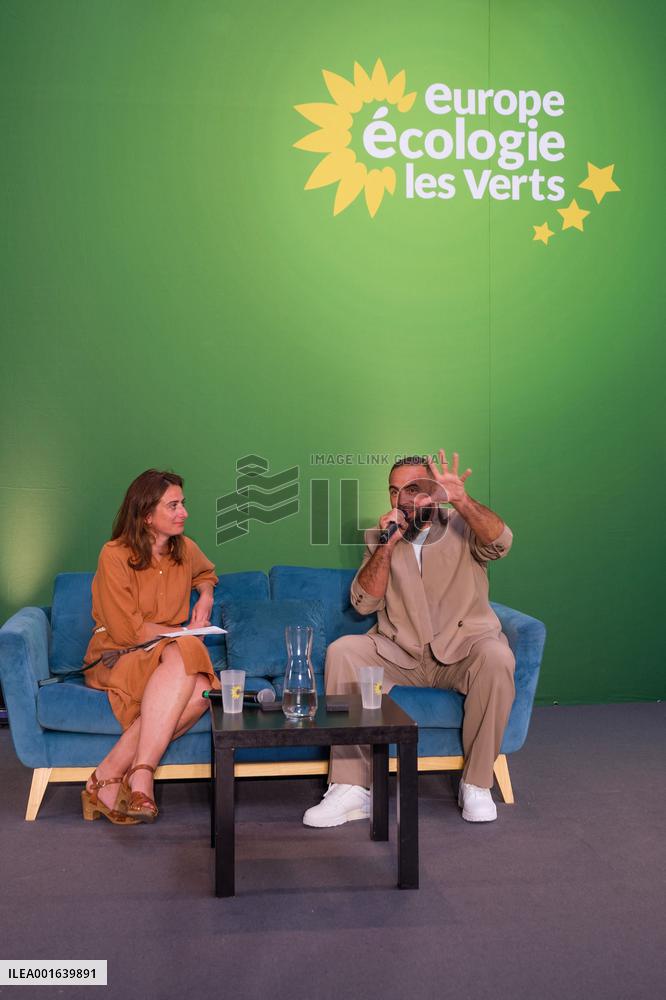 Rapper Medine At EELV Summer Days - Le Havre