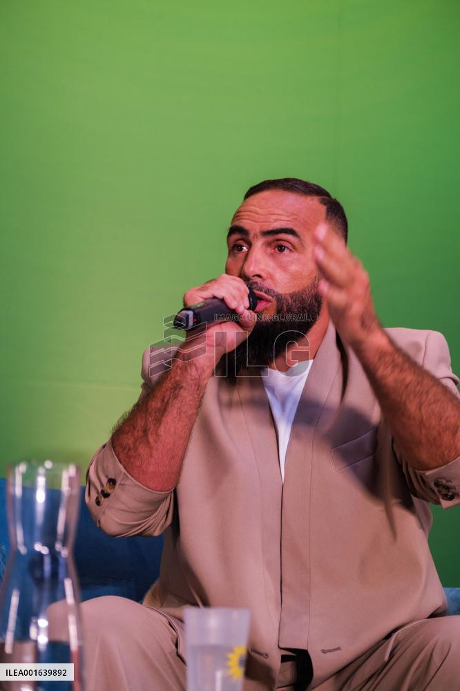 Rapper Medine At EELV Summer Days - Le Havre