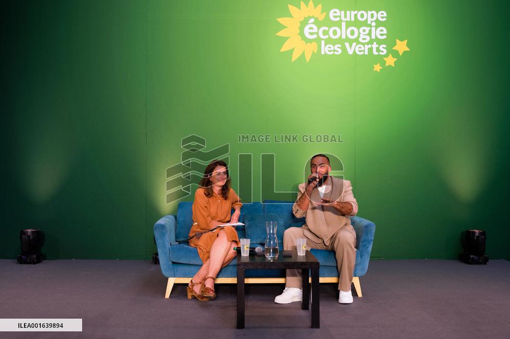 Rapper Medine At EELV Summer Days - Le Havre