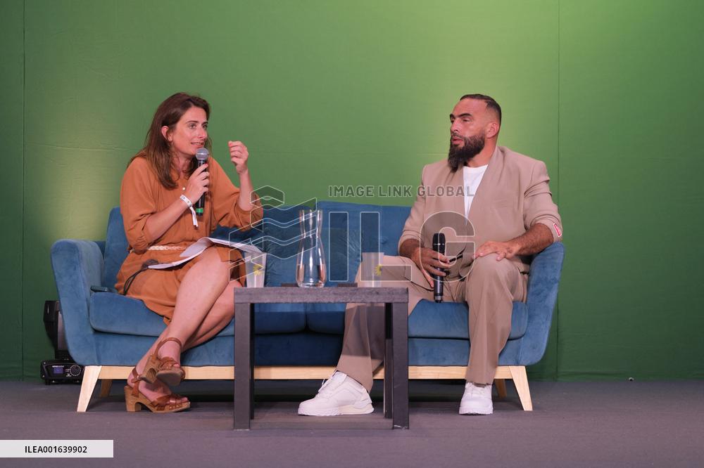 Rapper Medine At EELV Summer Days - Le Havre