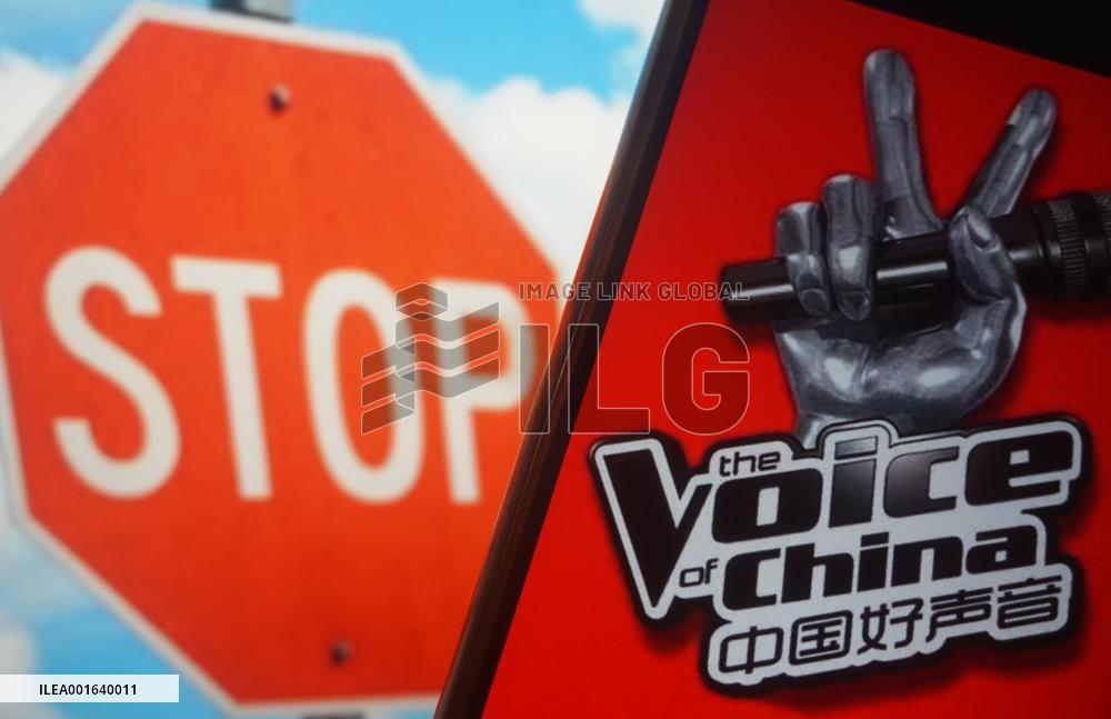 Photo Illustration The Voice of China Suspended