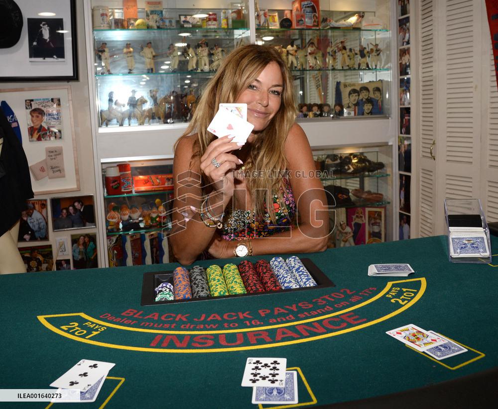 Kelly Bensimon Having Some Play Time - NYC