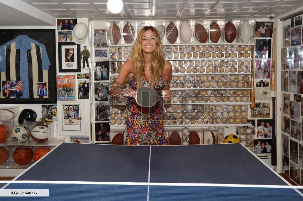 Kelly Bensimon Having Some Play Time - NYC