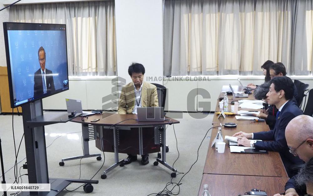 Talks between Nishimura and IAEA chief