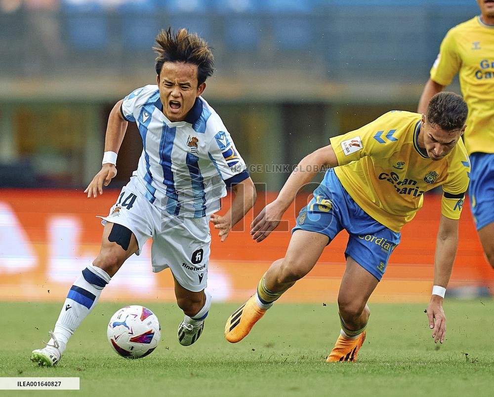 Football: Real Sociedad vs. Las Palmas