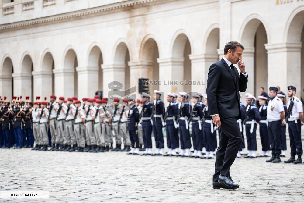 National Hommage To Jean-Louis Georgelin - Paris