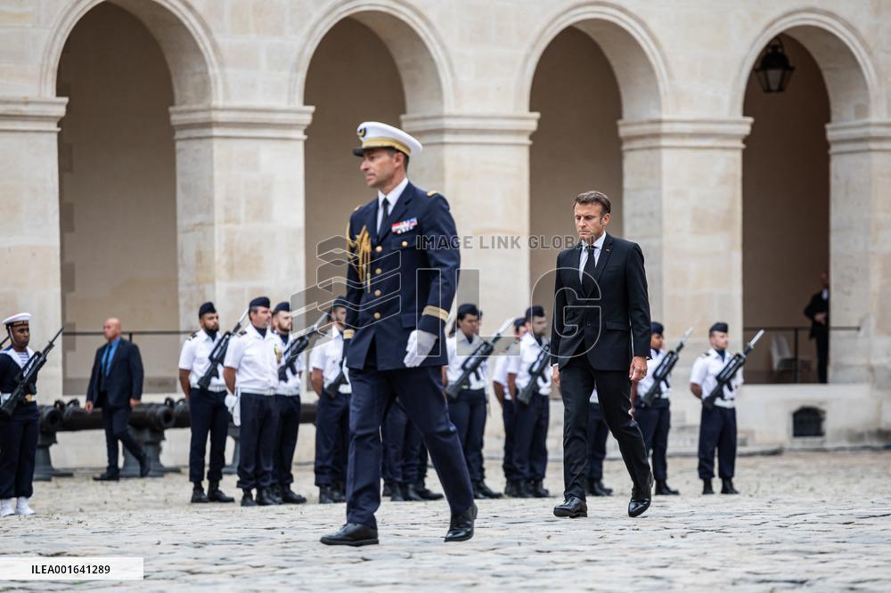 National Hommage To Jean-Louis Georgelin - Paris