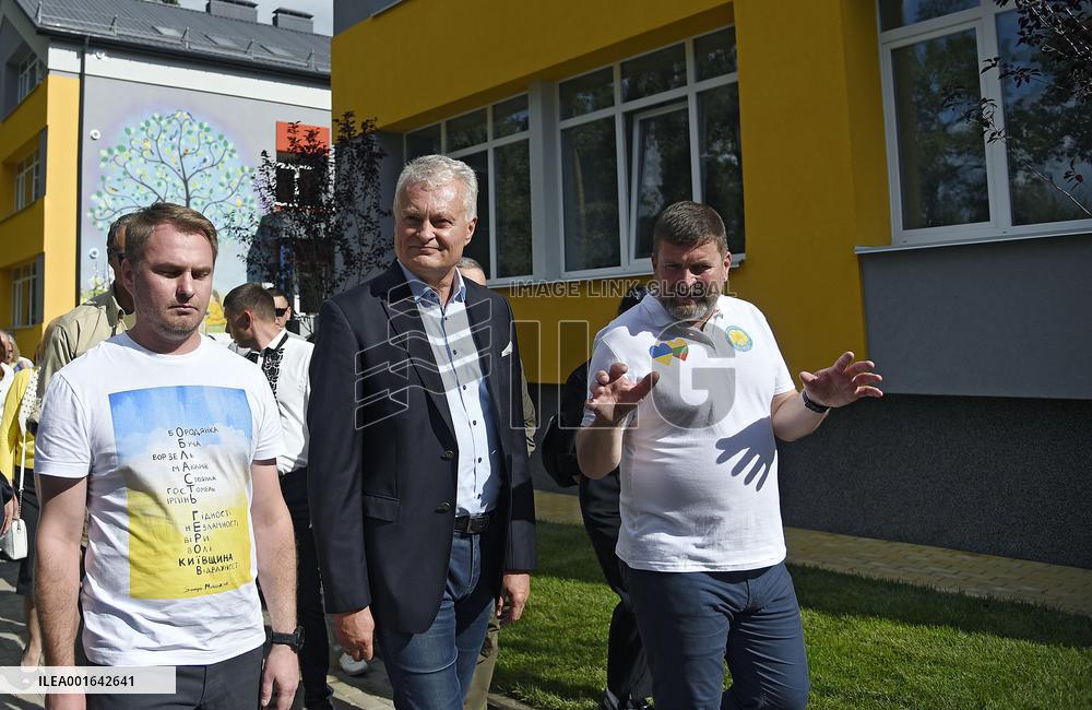 Kindergarten rebuilt by Lithuania inaugurated in Irpin