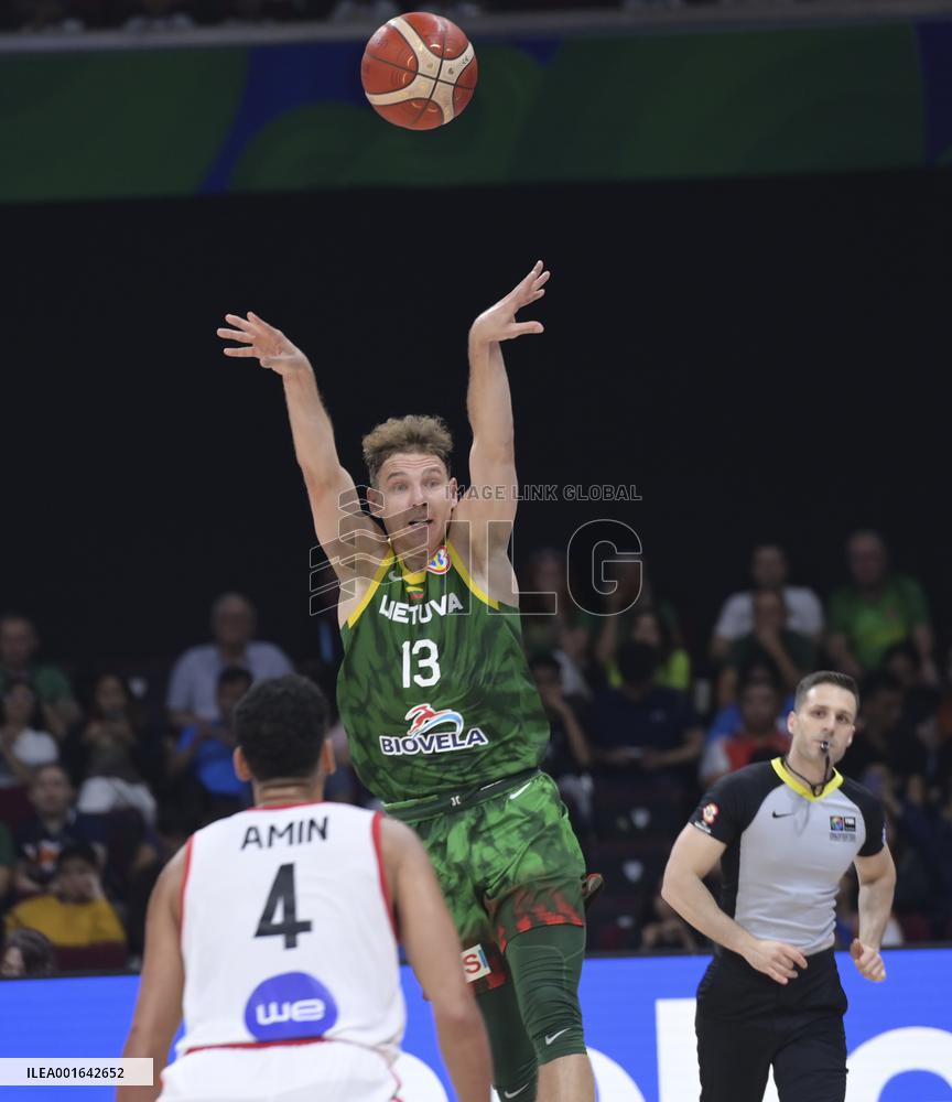 (SP)PHILIPPINES-MANILA-BASKETBALL-FIBA WORLD CUP-GROUP D-LTU VS EGY