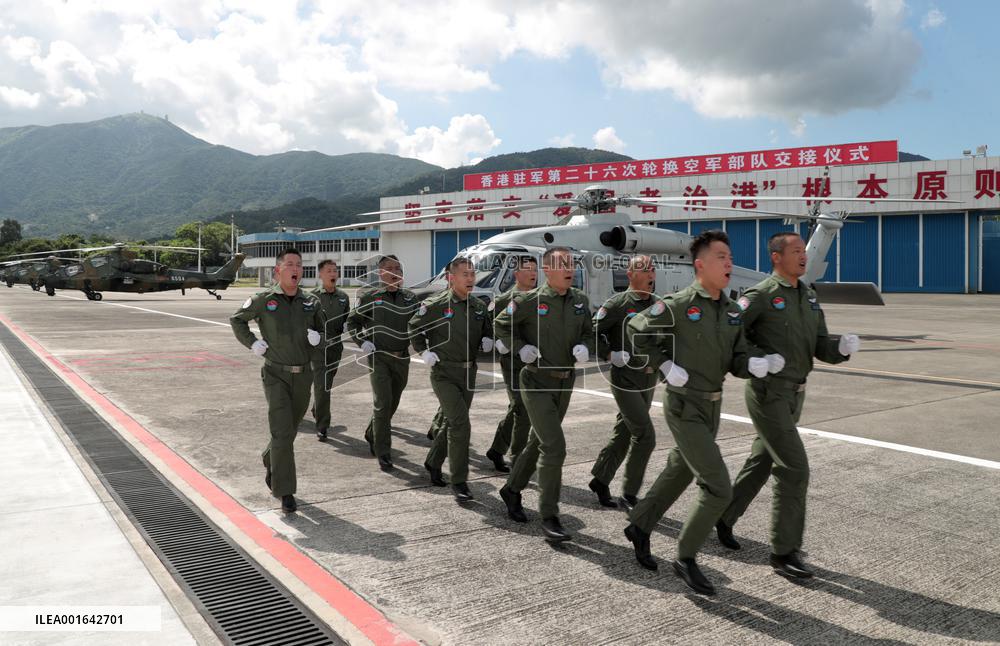 CHINA-HONG KONG-PLA-HONG KONG GARRISON-ROUTINE ROTATION (CN)