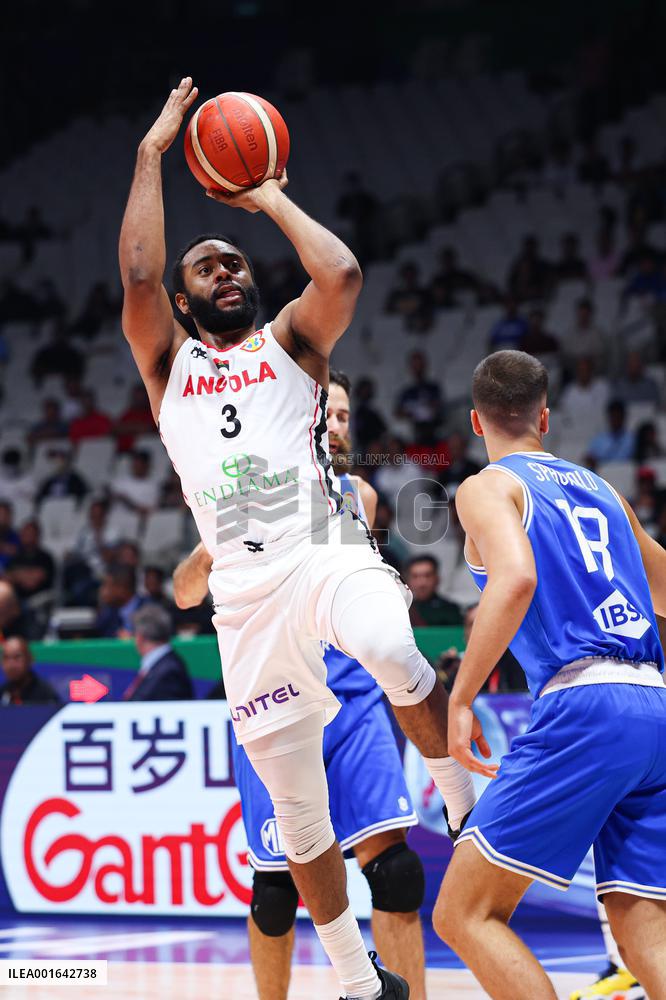 (SP)PHILIPPINES-MANILA-BASKETBALL-FIBA WORLD CUP-GROUP A-ANG VS ITA