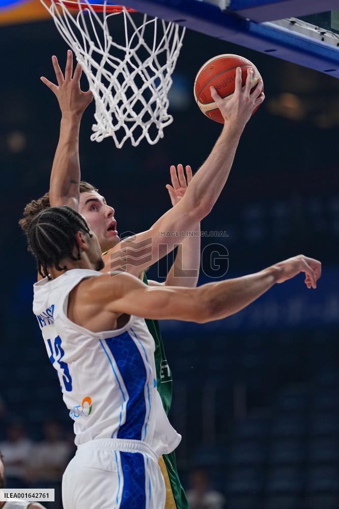 (SP)JAPAN-OKINAWA-BASKETBALL-FIBA WORLD CUP-GROUP E-FIN VS AUS