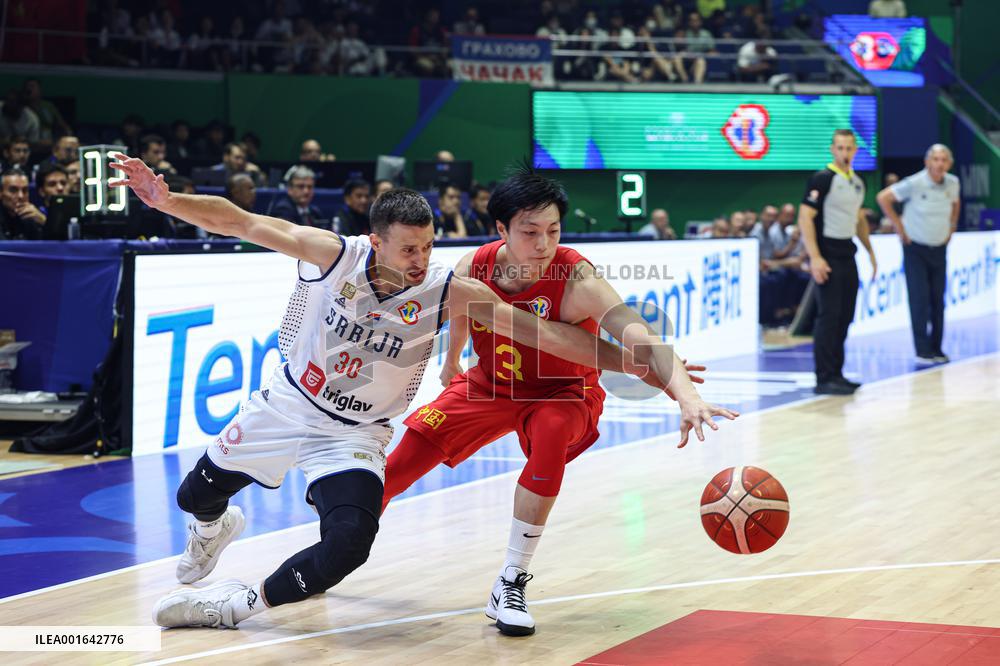 (SP)PHILIPPINES-MANILA-BASKETBALL-FIBA WORLD CUP-GROUP B-SRB VS CHN