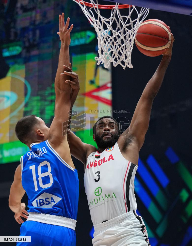 (SP)PHILIPPINES-MANILA-BASKETBALL-FIBA WORLD CUP-GROUP A-ANG VS ITA