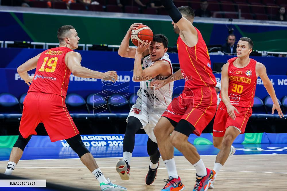 (SP)PHILIPPINES-MANILA-BASKETBALL-FIBA WORLD CUP-GROUP D-MEX VS MNE