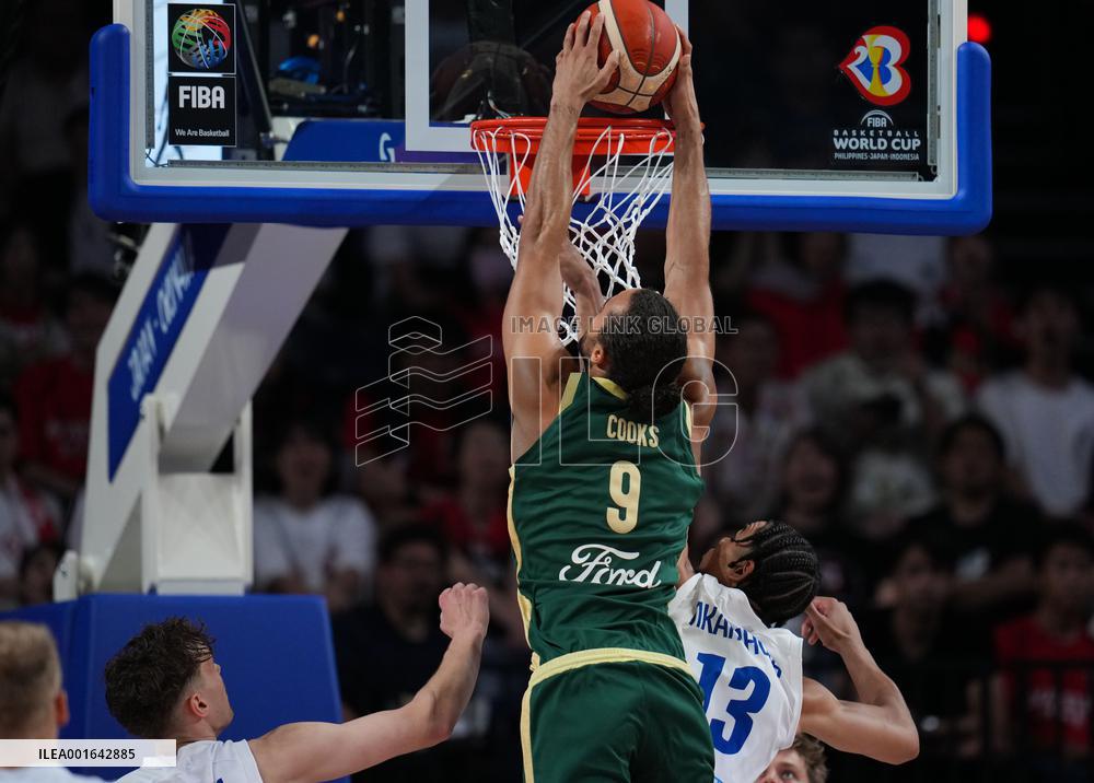 (SP)JAPAN-OKINAWA-BASKETBALL-FIBA WORLD CUP-GROUP E-FIN VS AUS