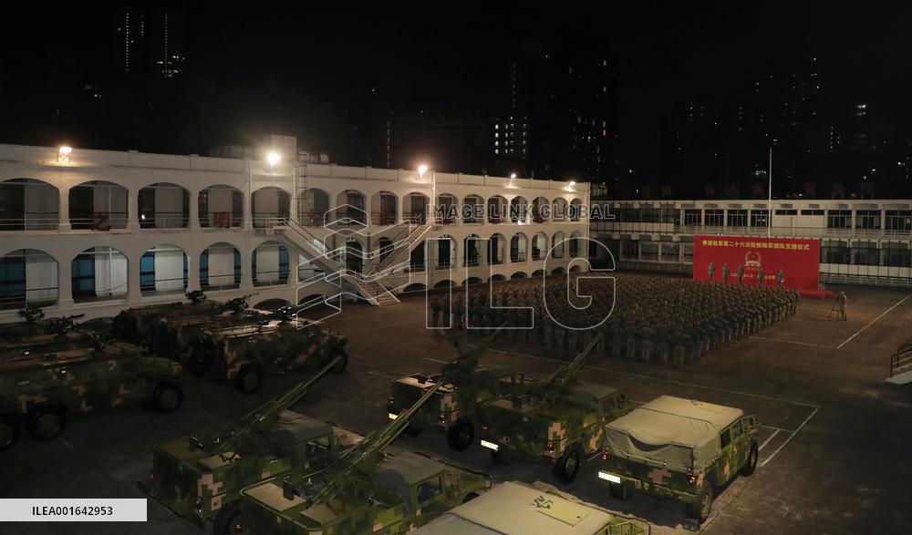 CHINA-HONG KONG-PLA-HONG KONG GARRISON-ROUTINE ROTATION (CN)