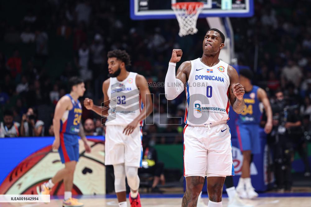 (SP)PHILIPPINES-MANILA-FIBA BASKETBALL WORLD CUP-GROUP A-DOM VS PHI