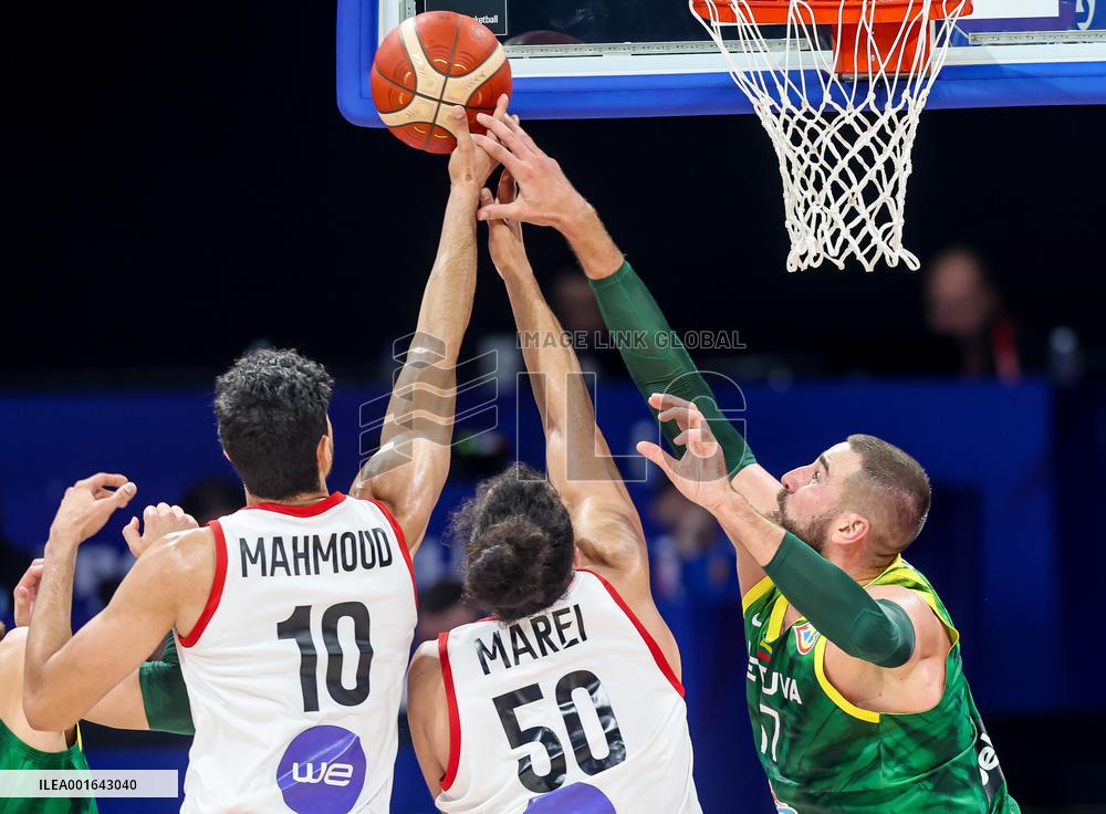 (SP)PHILIPPINES-MANILA-BASKETBALL-FIBA WORLD CUP-GROUP D-LTU VS EGY