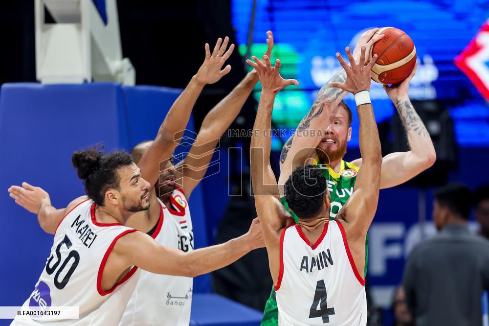 (SP)PHILIPPINES-MANILA-BASKETBALL-FIBA WORLD CUP-GROUP D-LTU VS EGY
