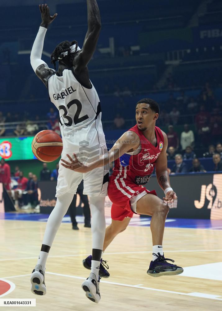 (SP)PHILIPPINES-MANILA-BASKETBALL-FIBA WORLD CUP-GROUP B-SSD VS PUR