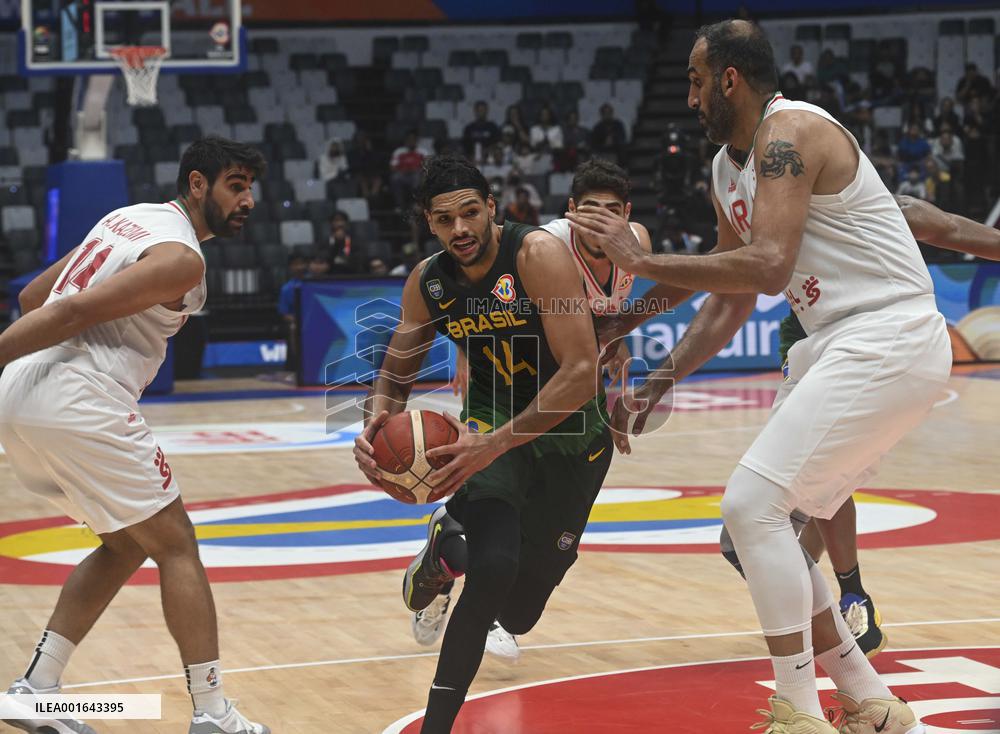 (SP)INDONESIA-JAKARTA-BASKETBALL-FIBA WORLD CUP-GROUP G-IRI VS BRA