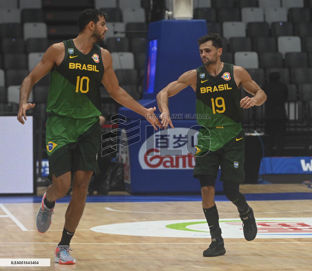 (SP)INDONESIA-JAKARTA-BASKETBALL-FIBA WORLD CUP-GROUP G-IRI VS BRA