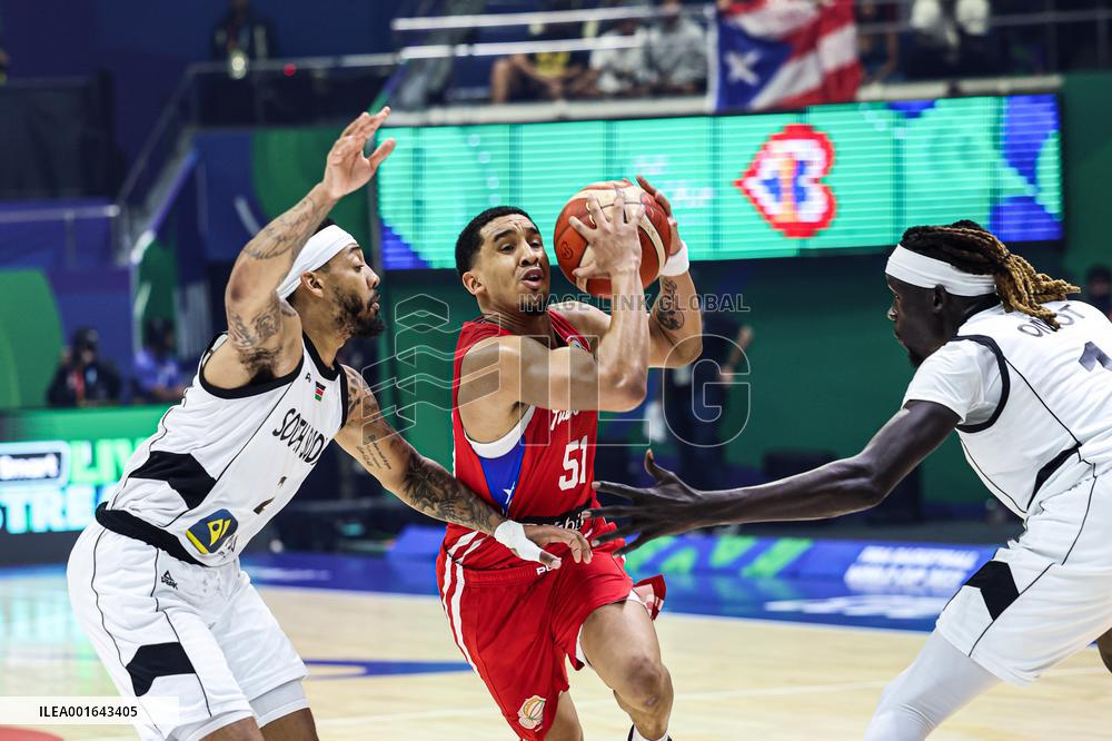 (SP)PHILIPPINES-MANILA-BASKETBALL-FIBA WORLD CUP-GROUP B-SSD VS PUR