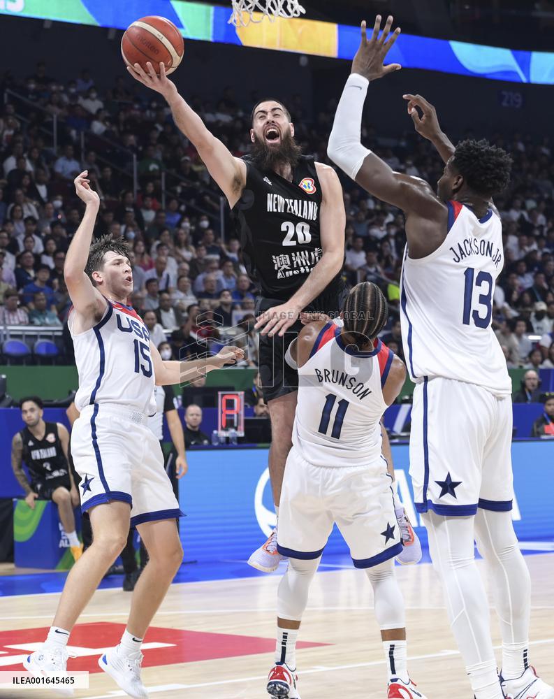 (SP)PHILIPPINES-MANILA-BASKETBALL-FIBA WORLD CUP-GROUP C-USA VS NZL
