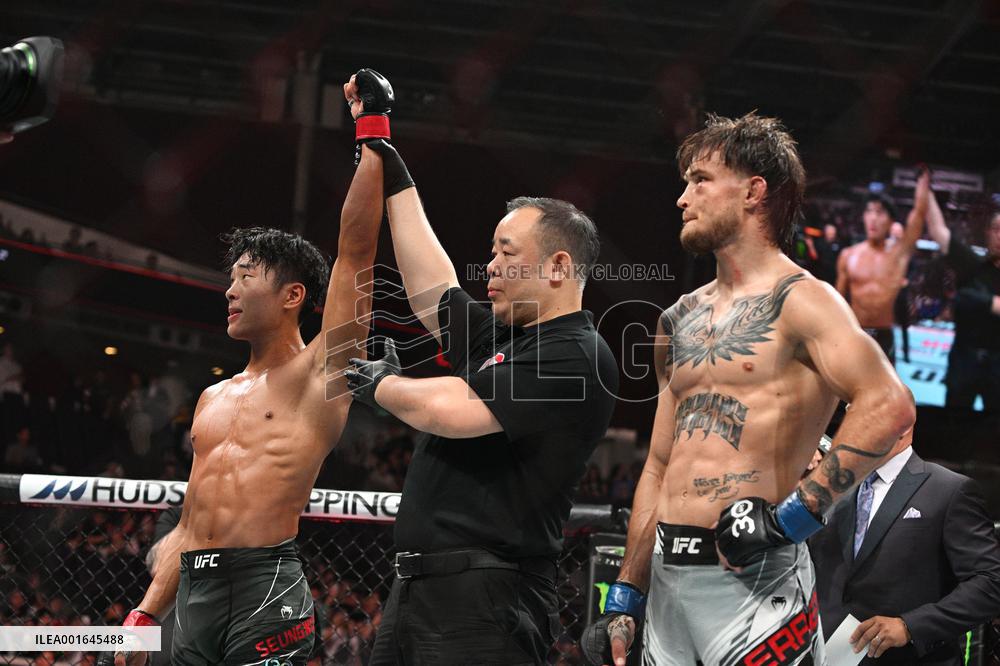 (SP)SINGAPORE-UFC FIGHT NIGHT-MEN'S FEATHERWEIGHT BOUT
