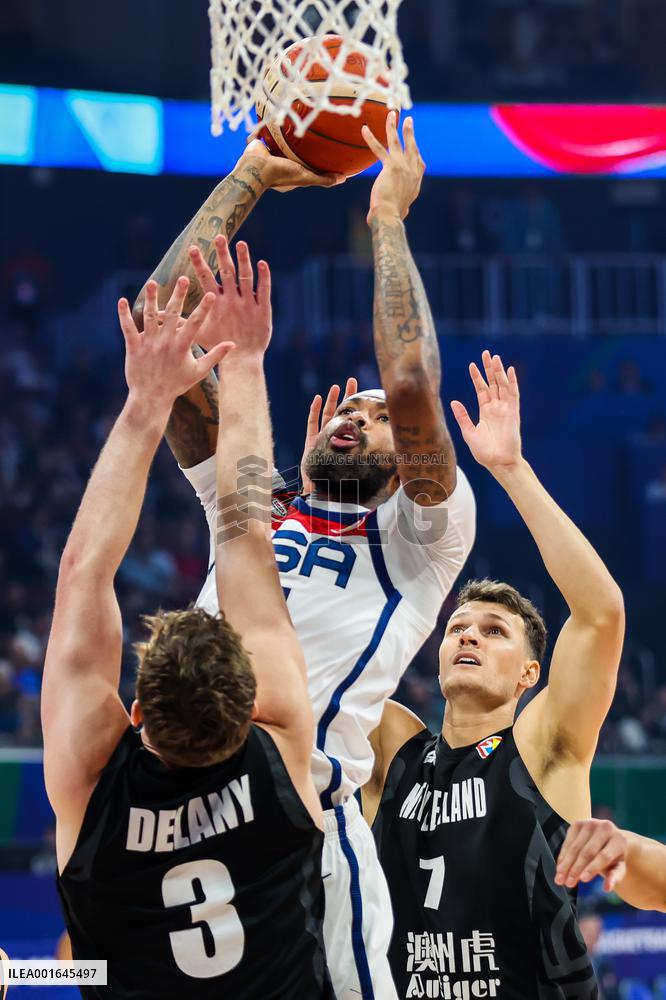 (SP)PHILIPPINES-MANILA-BASKETBALL-FIBA WORLD CUP-GROUP C-USA VS NZL