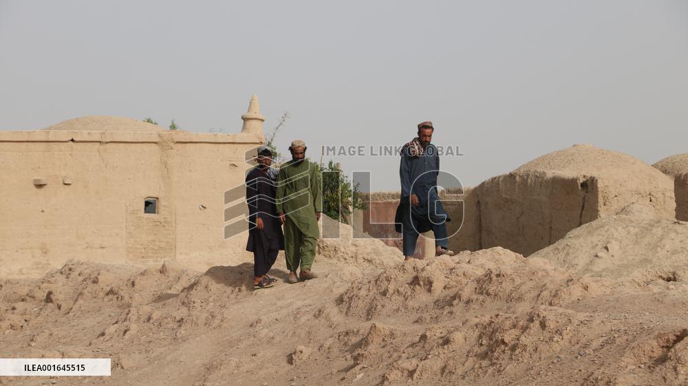 AFGHANISTAN-FARAH-U.S. LEFT-UNEXPLODED ORDNANCE