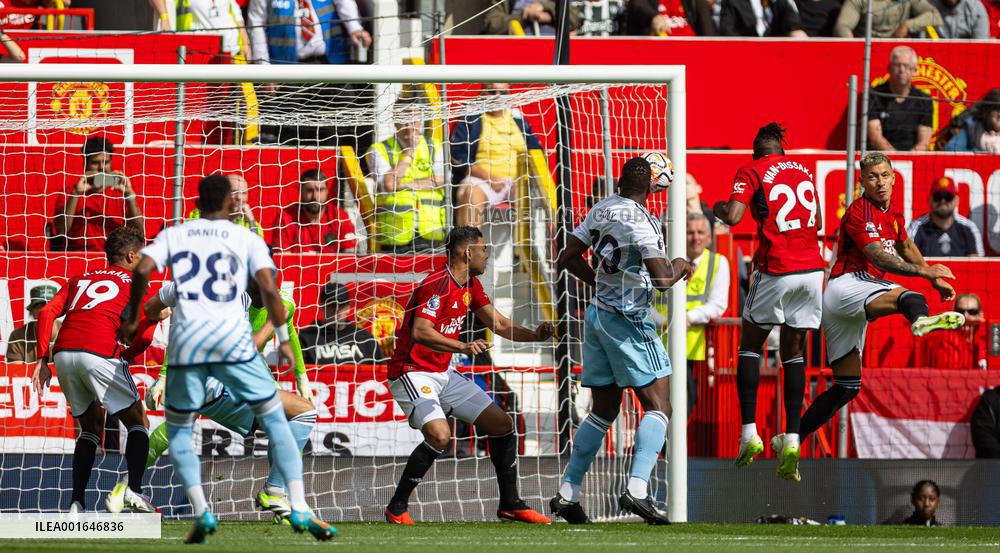 (SP)BRITAIN-MANCHESTER-FOOTBALL-ENGLISH PREMIER LEAGUE-MANCHESTER UNITED FC VS NOTTINGHAM FOREST