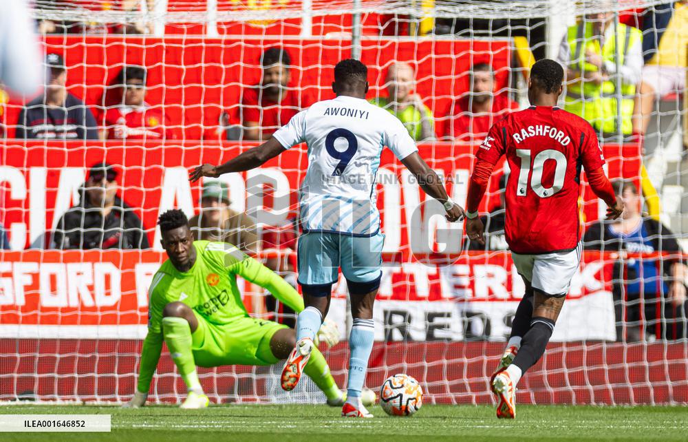 (SP)BRITAIN-MANCHESTER-FOOTBALL-ENGLISH PREMIER LEAGUE-MANCHESTER UNITED FC VS NOTTINGHAM FOREST