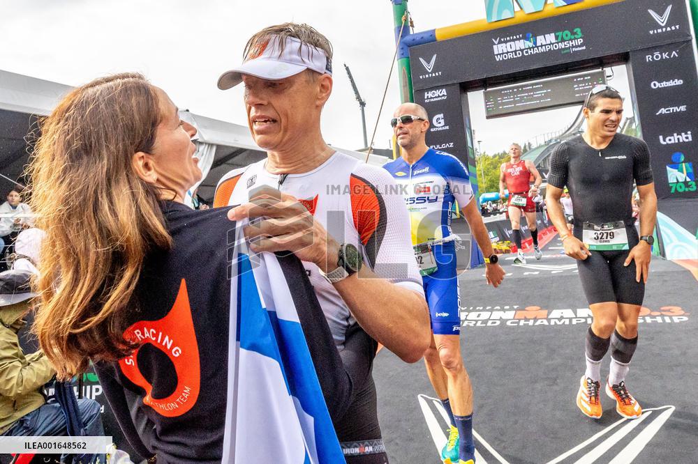 Triathlon: Ironman-sarjan 70.3-matkojen MM-kilpailut (-27.8.)