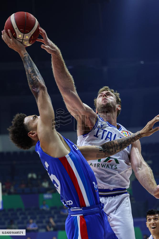 (SP)THE PHILIPPINES-MANILA-BASKETBALL-FIBA WORLD CUP-GROUP A-ITA VS DOM