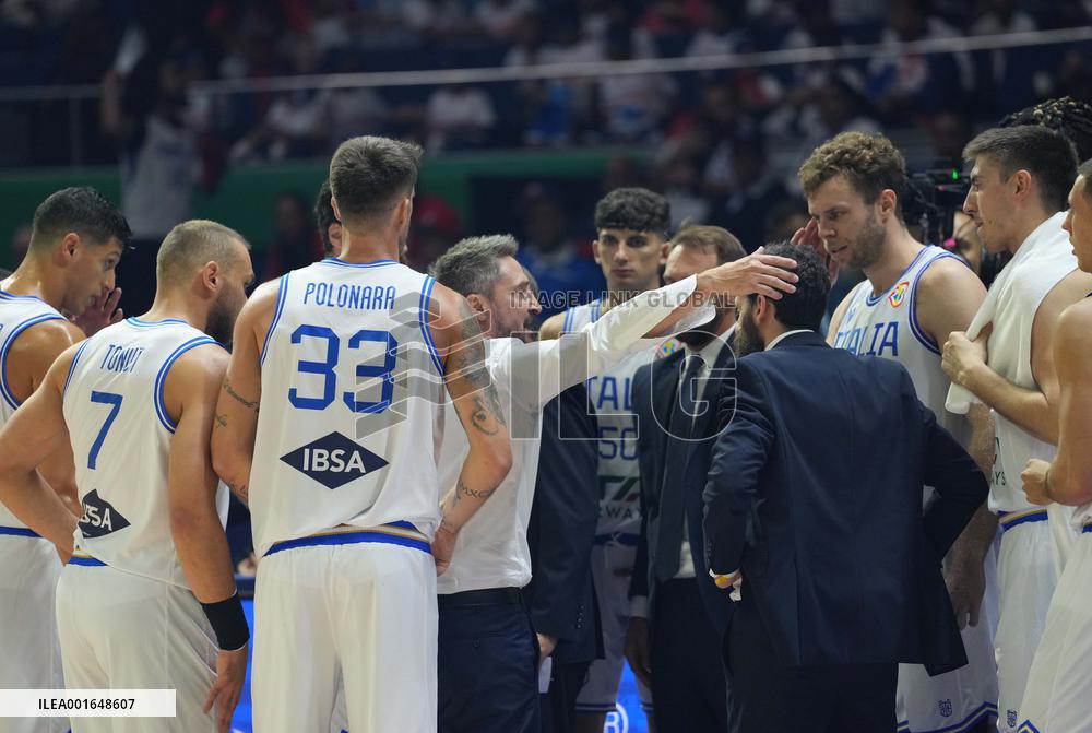 (SP)THE PHILIPPINES-MANILA-BASKETBALL-FIBA WORLD CUP-GROUP A-DOM VS ITA