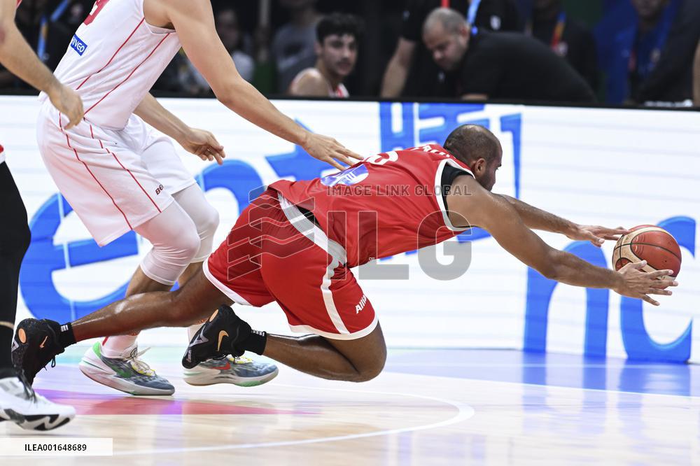 (SP)THE PHILIPPINES-MANILA-BASKETBALL-FIBA WORLD CUP-GROUP D-MNE VS EGY