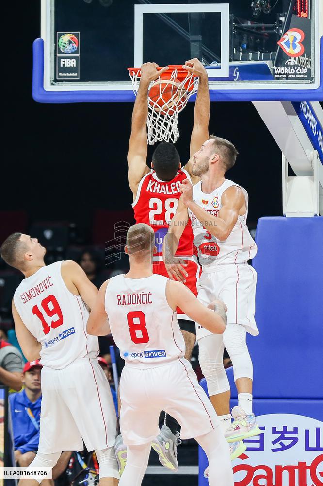 (SP)THE PHILIPPINES-MANILA-BASKETBALL-FIBA WORLD CUP-GROUP D-MNE VS EGY