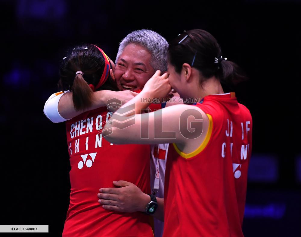 (SP)DENMARK-COPENHAGEN-BADMINTON-WORLD CHAMPIONSHIPS-WOMEN'S DOUBLES-FINAL
